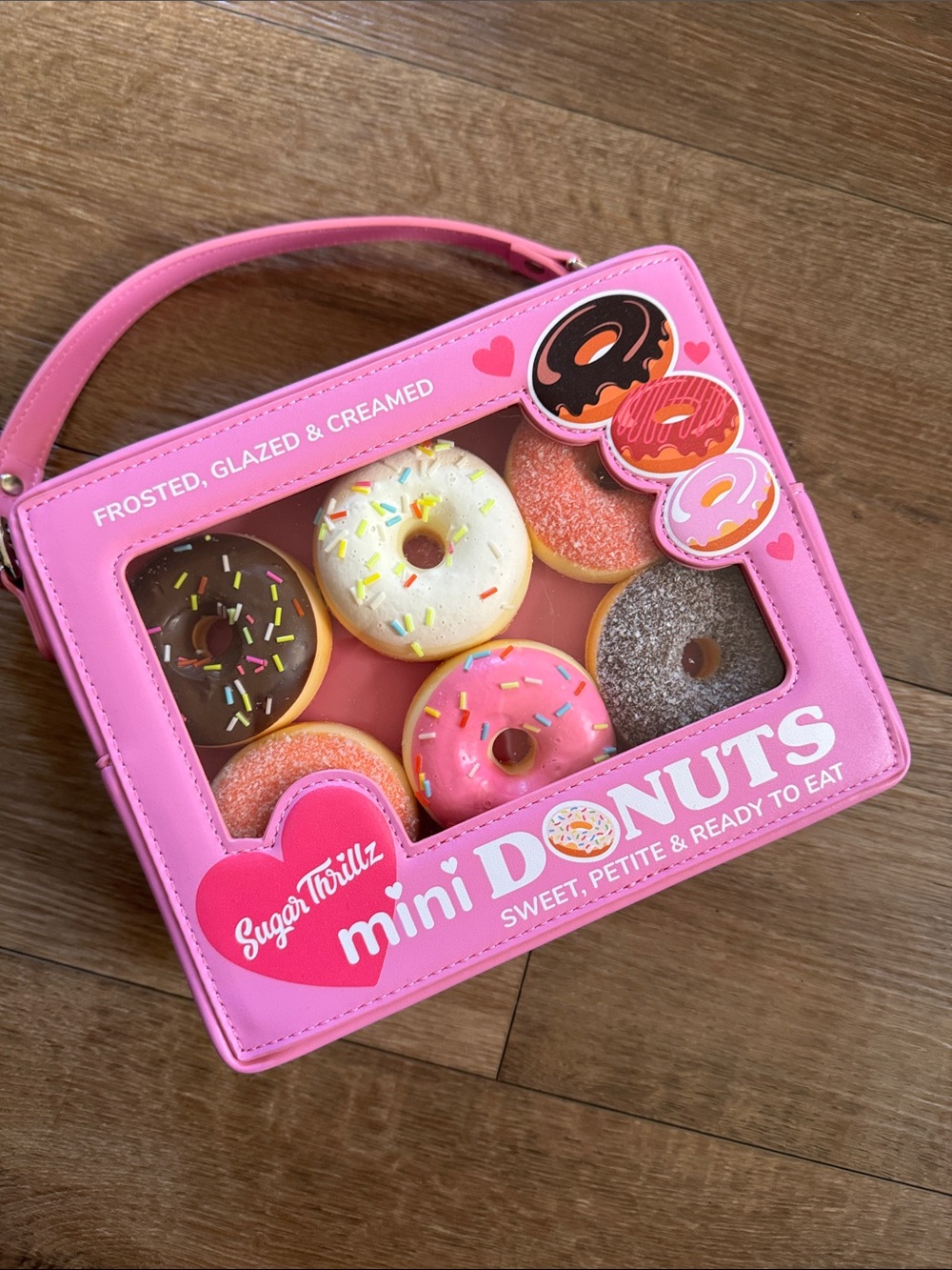 Dolls Kill donut crossbody bag 🍩